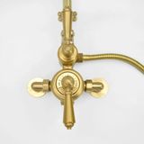 Van điều chỉnh nhiệt độ 2 đầu ra cho sen ngoài trời bằng đồng thau - Probrass 