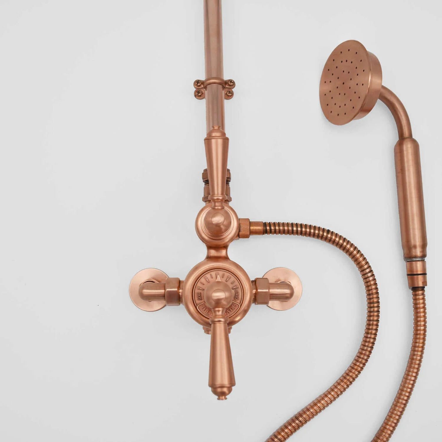  Van điều chỉnh nhiệt độ 2 đầu ra cho sen ngoài trời bằng đồng - Procopper 