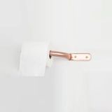  Móc treo giấy vệ sinh không nắp chụp bằng đồng - Proholder Curved 