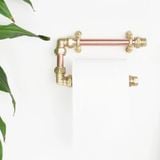  Móc treo giấy vệ sinh không nắp chụp bằng đồng - Proholder Dus 