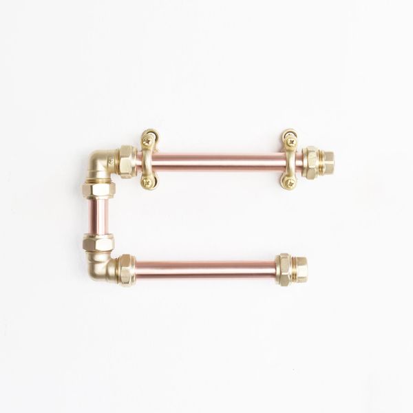  Móc treo giấy vệ sinh không nắp chụp bằng đồng - Proholder Dus 