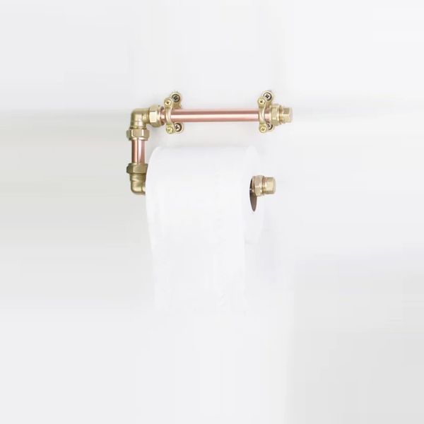  Móc treo giấy vệ sinh không nắp chụp bằng đồng - Proholder Dus 