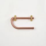  Móc treo giấy vệ sinh không nắp chụp bằng đồng - Proholder Rounded 