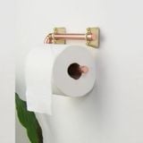  Móc treo giấy vệ sinh không nắp chụp bằng đồng - Proholder Rounded 