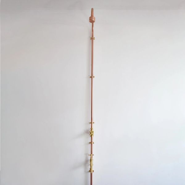  Sen cây gắn tường ngoài trời chỉ có nước lạnh bằng đồng (copper) - Proiri 