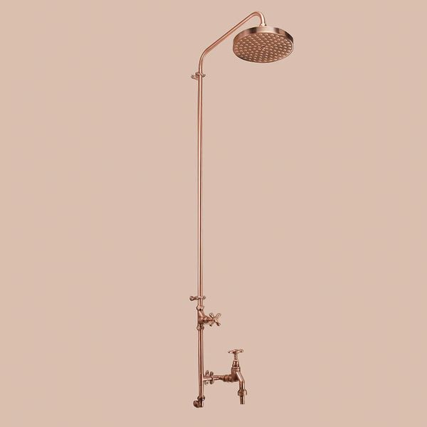  Sen cây gắn tường ngoài trời chỉ có nước lạnh bằng đồng (copper) - Projar 