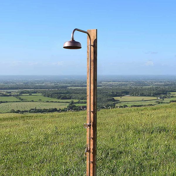  Sen cây gắn tường ngoài trời chỉ có nước lạnh bằng đồng (copper) - Proqua 