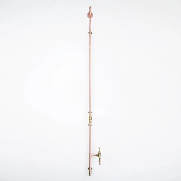  Sen cây gắn tường ngoài trời chỉ có nước lạnh bằng đồng (copper) - Proros 