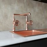  Vòi chậu lavabo 2 lỗ bằng đồng - Protapgus 