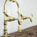  Vòi chậu lavabo 2 lỗ bằng đồng - Protapine 