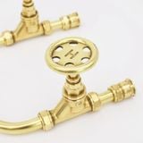  Vòi chậu lavabo 2 lỗ bằng đồng - Protapine 
