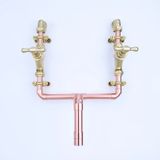  Vòi chậu lavabo gắn tường bằng đồng - Protapmen 