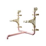  Vòi chậu lavabo gắn tường bằng đồng - Protaport 