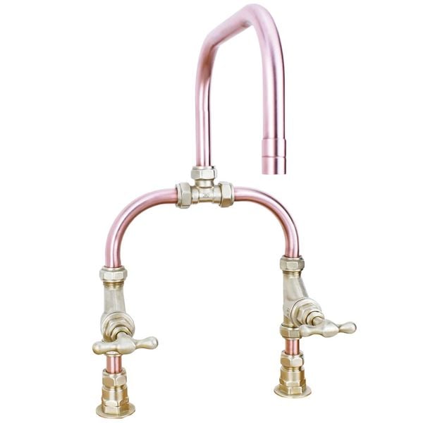  Vòi chậu lavabo 2 lỗ bằng đồng - Protapsei 
