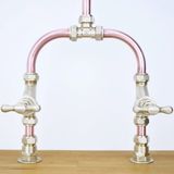  Vòi chậu lavabo 2 lỗ bằng đồng - Protapsei 