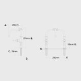  Vòi chậu lavabo 2 lỗ bằng đồng - Protapstu 