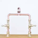  Vòi chậu lavabo 2 lỗ bằng đồng - Protaptag 