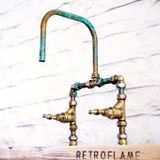  Vòi chậu lavabo 2 lỗ bằng đồng - Protapver 