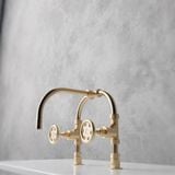  Vòi chậu lavabo 2 lỗ bằng đồng - Protapvis 