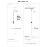  Sen cây gắn tường ngoài trời chỉ có nước lạnh bằng đồng (copper) - Protev 