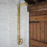  Sen cây gắn tường ngoài trời chỉ có nước lạnh bằng đồng thau (brass) - Protit 