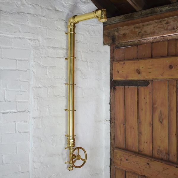  Sen cây gắn tường ngoài trời chỉ có nước lạnh bằng đồng thau (brass) - Protit 