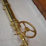  Sen cây gắn tường ngoài trời chỉ có nước lạnh bằng đồng thau (brass) - Protit 