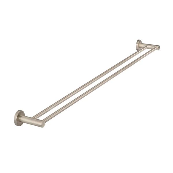  Thanh treo khăn đôi phòng tắm dài 600/900mm bằng đồng MChampagne - R01RCH 