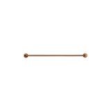  Thanh treo khăn đôi phòng tắm dài 600/900mm bằng đồng MBronze - R01RBZ 