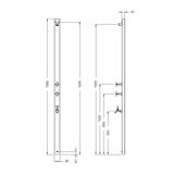  Sen cây ngoài trời gắn tường ss316 marine grade stainless steel - Raau 