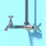  Sen cây ngoài trời gắn tường chỉ nước lạnh ss316 marine grade stainless steel - Rabri Cold 