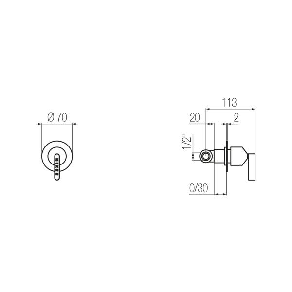  External Part - Van dừng 1/2