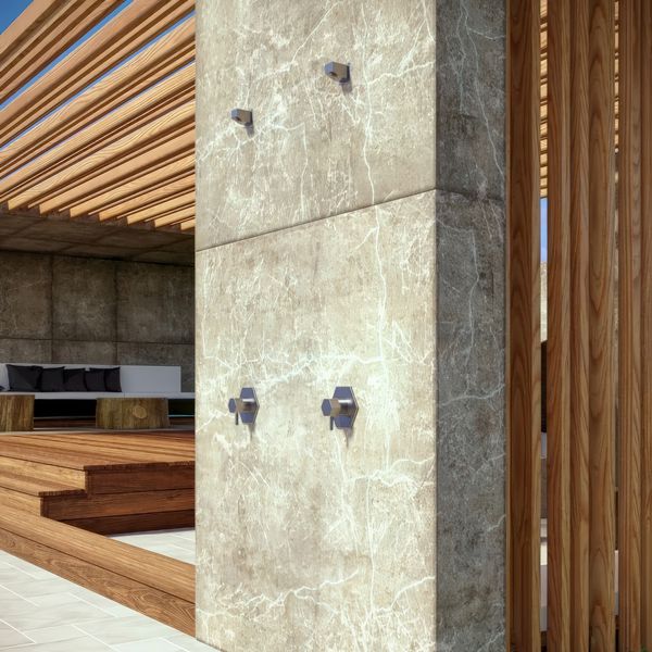  Sen vòi ngoài trời gắn tường ss316 marine grade stainless steel - Ramia 