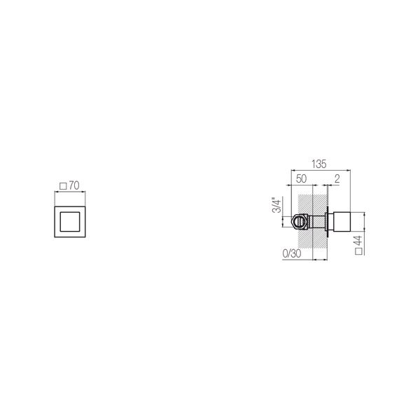  External Part - Van dừng 3/4