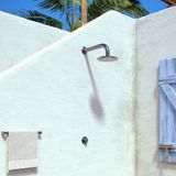  Sen vòi ngoài trời gắn tường ss316 marine grade stainless steel - Raren 