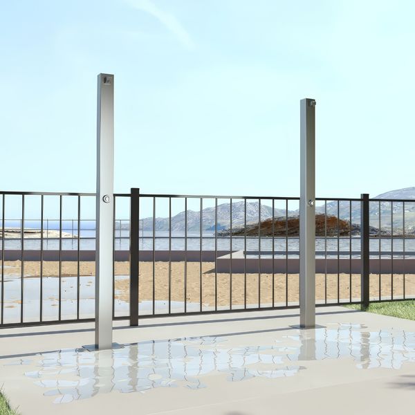  Sen cây ngoài trời tự tắt nước ss316 marine grade stainless steel - Rasol 