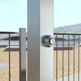 Sen cây ngoài trời tự tắt nước ss316 marine grade stainless steel - Rasol 