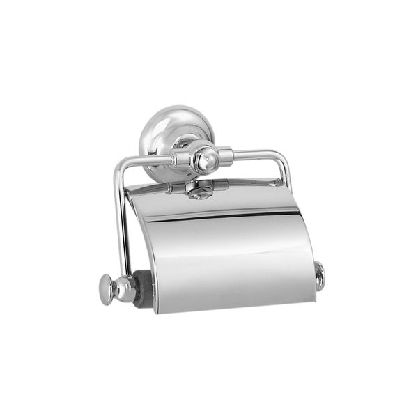  Móc treo giấy vệ sinh có nắp chụp cổ điển bằng đồng Roma - 1032 