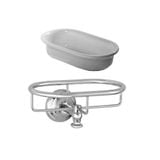  Đĩa đựng xà bông tắm treo tường phòng tắm cổ điển Roma - RM1022-P022 