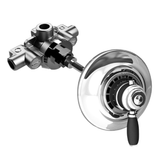  Shower Kit - Bộ trộn điều chỉnh nhiệt độ một đầu ra gắn tường cổ điển bằng đồng Roma - IS3293 