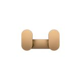  Móc treo quần áo phòng tắm đôi bằng đồng MBronze - RRH2D00NBZ 