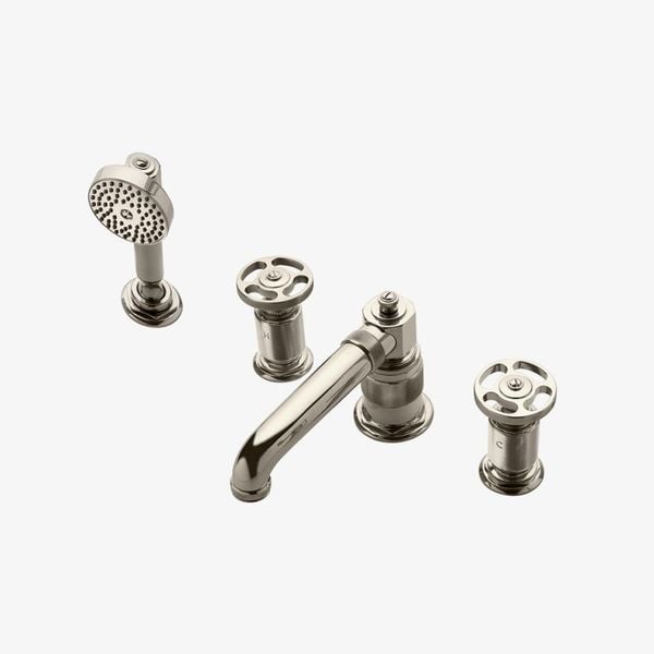  Vòi bồn tắm 4 lỗ với sen cầm tay bằng đồng RWTF01 