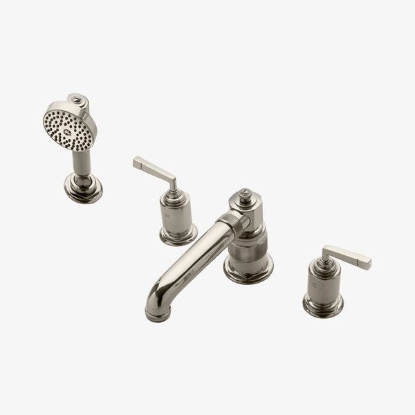  Vòi bồn tắm 4 lỗ với sen cầm tay bằng đồng RWTF10 