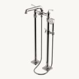  Vòi bồn tắm gắn sàn có sen cầm tay bằng đồng RWXT70 