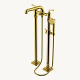  Vòi bồn tắm gắn sàn có sen cầm tay bằng đồng RWXT70 