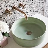  Vòi chậu lavabo dài 200mm gắn tường bằng đồng MChampagne - S05200-W08JL-CH 