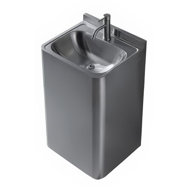  Chậu lavabo chân dài SS304 - S1203 