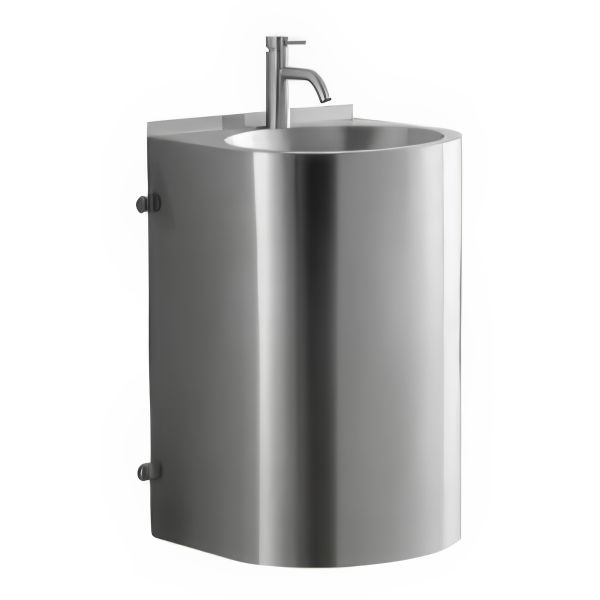  Chậu lavabo chân dài SS304 - S1205 