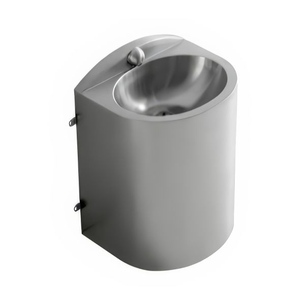  Chậu lavabo chân dài SS304 - S1206 