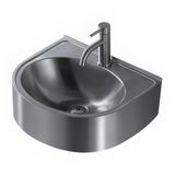  Chậu lavabo treo tường SS304 - S1208 